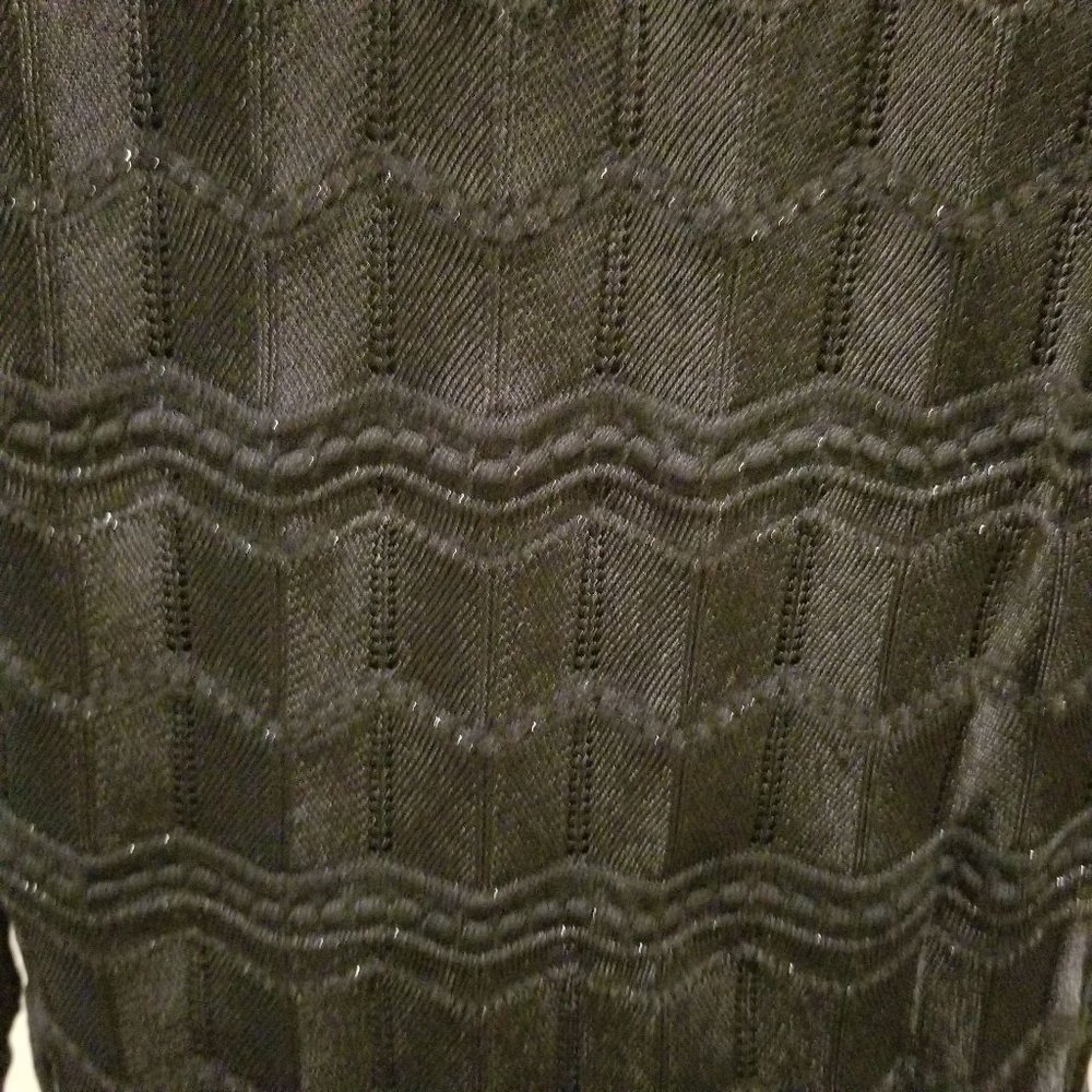 New White House Black Mkt Black Lace Gold Sweater - Picture 10 of 14